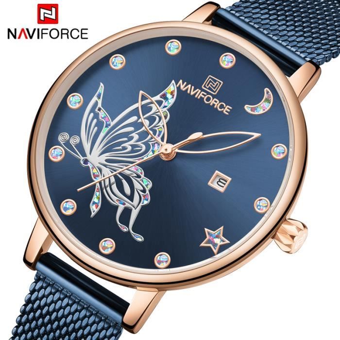 Naviforce montre femme clearance prix