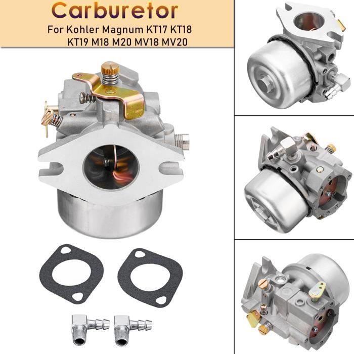 T4W Carburateur Carb Kit Pour Kohler Magnum KT17 KT18 KT19 M18 M20 MV18