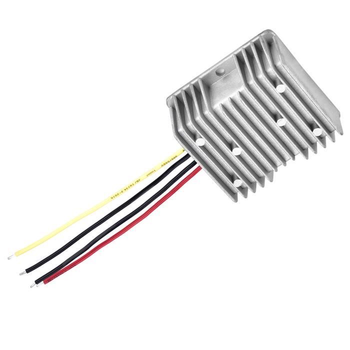 HOMELYLIFE DC 24V à 12V 5A 60W Convertisseur de Puissance Régulateur abaisseur pour transformateur Basse Tension de Voiture (24V à 12V 5A HOMELYLIFE DC 24V à 12V 5A 60W Convertisseur de Puissance Régulateur abaisseur pour transformateur Basse Tension de Voiture (24V à 12V 5A
