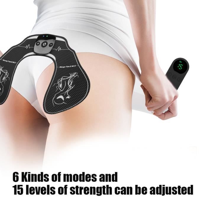 Entraîneur Périnée Femme Avec Télécommande - 4 Niveaux D'intensité, Rechargeable USB - Pour Rééducation, Fitness, Yoga - 5