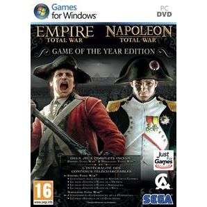 Just For Games Jeu De Stratégie/Wargame - Sega - Total War : Empire + Total War : Napoleon - Edition Goty - PC - Français