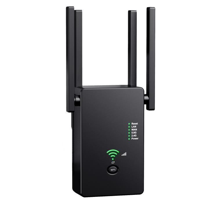 Répéteur de signal Wi-Fi 750 Mbs Optex 725829 - Double bande fréquence