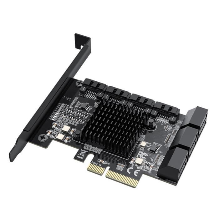 Carte PCIe USB 3.2 2 Ports - Vitesse 10 Gbps, Puce ASM3142