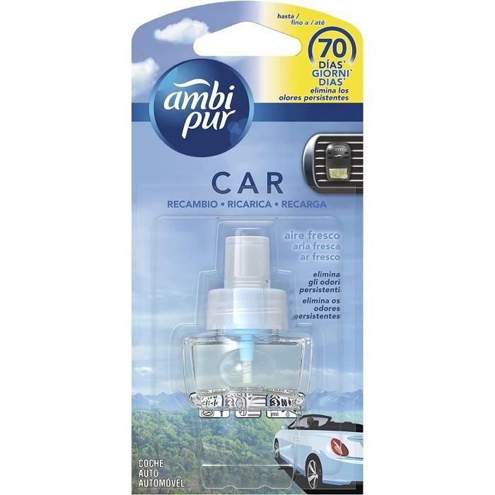 AMBI PUR Désodorisant Auto Parfum Vanille - Cdiscount Auto