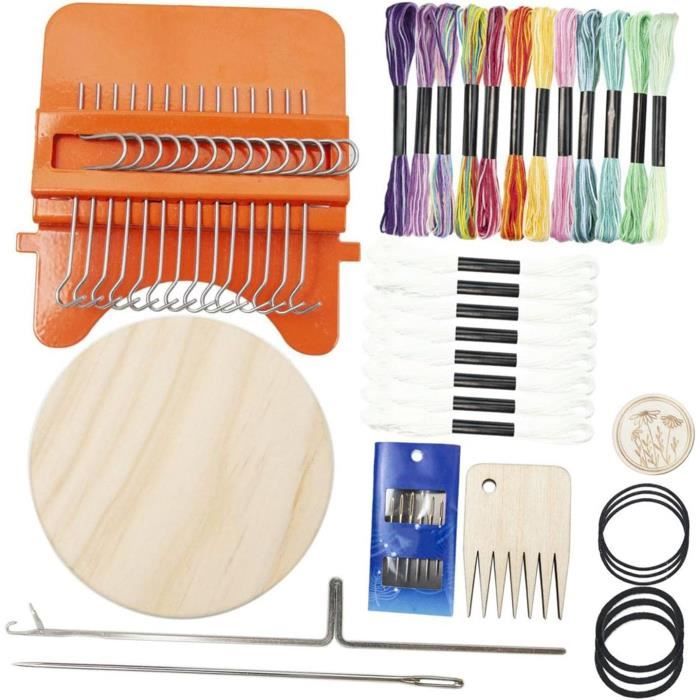oshhni Lot de 100 cartes de tissage pratiques pour métier à tisser ou à tisser à encre