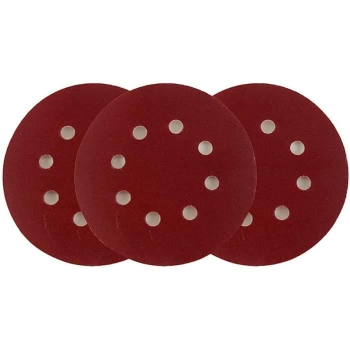 STEBRUAM Disques De Ponçage Papier De Verre 50mm 190 Pièces Papier De Ponçage 2 Pouces Grain 40
