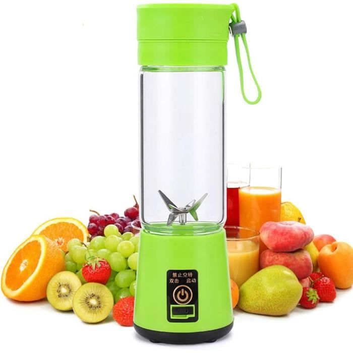 Tasse Blender Smoothie, Mini Blender, Mixeur Smoothie Avec 6 Lames En
