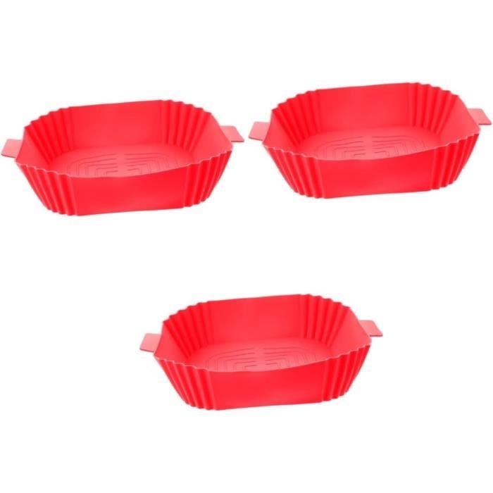 Moule Carré Pour Friteuse à Air – 7 Ou 8 Pouces, Antiadhésif, En Acier Aluminium, Pour Gâteaux Et Gratins