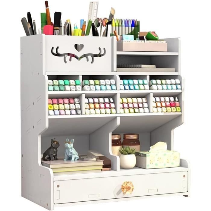 ORGANISEUR DE BUREAU EN BAMBOU CASIER DE RANGEMENT 20 X 21 CM 0513001 2015734 6779033 Produit