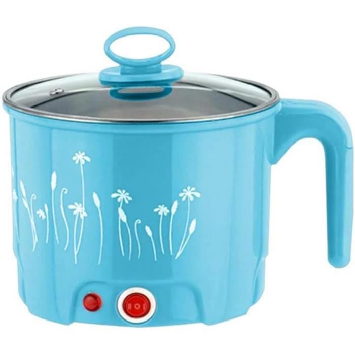 Hot Pot Électrique, 1.5L Multi-Fonction Mini Nouilles À Poêle