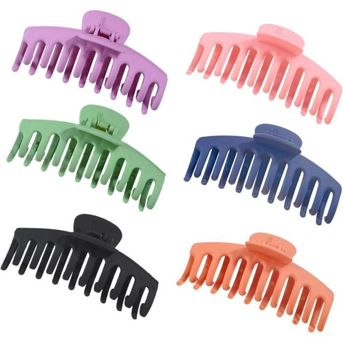 Lot De 6 Pinces À Cheveux En Métal Doré Mignonne Pour Cheveux - Grande