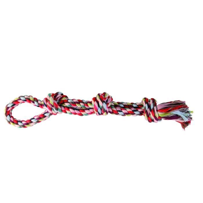 TRIXIE Corde de jeu Denta Fun, double pour chien