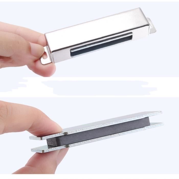 Vivaneau magnétique - Aimant de porte - Wit - Ø13,6mm - Emballé par 2  pièces