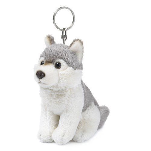 Wwf 15205006 Peluche Porte Cl Loup 10 cm Cdiscount