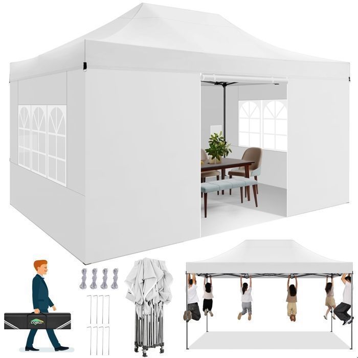 Abri De Plage,Abri De Plage Pop Up,Tente De Plage 3-4 Personnes