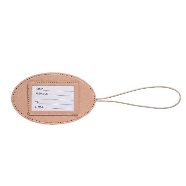 Étiquettes De Valise En Forme De Cœur - 2 étiquettes PU étanches Avec Carte De Contact