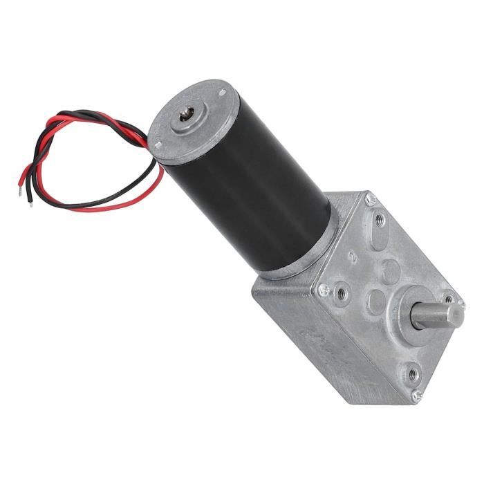 Moteur à Engrenages DC 12V 200 Tr/min – Couple élevé, Arbre 8 Mm Pour Projets Techniques