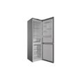 Réfrigérateur Congélateur en bas Indesit INFC9TI22X - Gris - Froid ventilé - 367L-1
