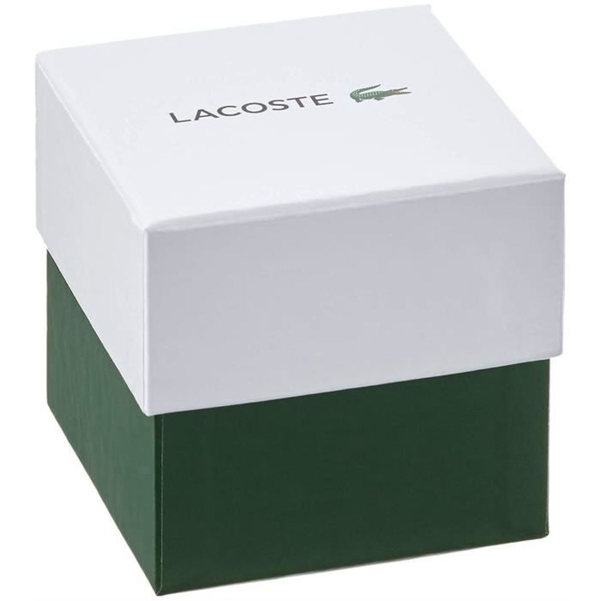 montre femme lacoste bracelet silicone blanc 2001063 achat vente montre cdiscount