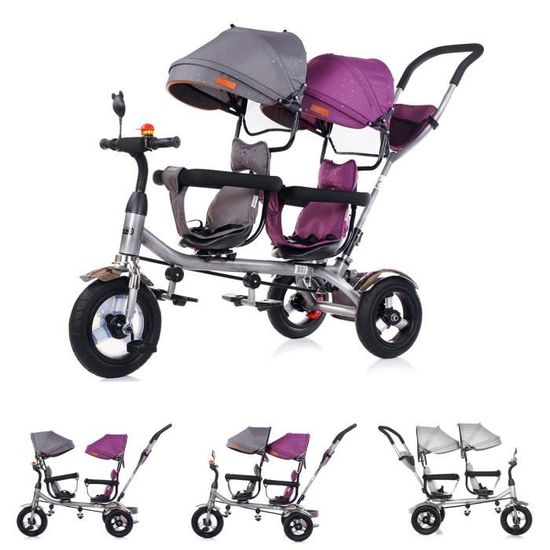 Cdiscount Tricycle Double Pour Jumeaux Tricycle Double Pour