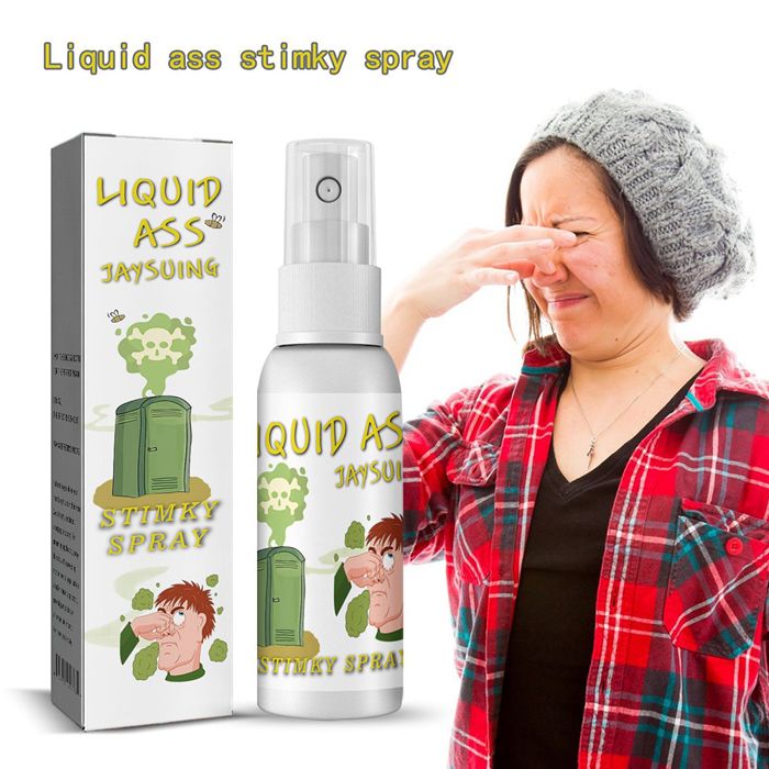 Spray Puant Aotuman 30 Ml – Farce Inoffensive Au Bonbon Puant – Pour Poisson D’avril Et Soirées Entre Amis
