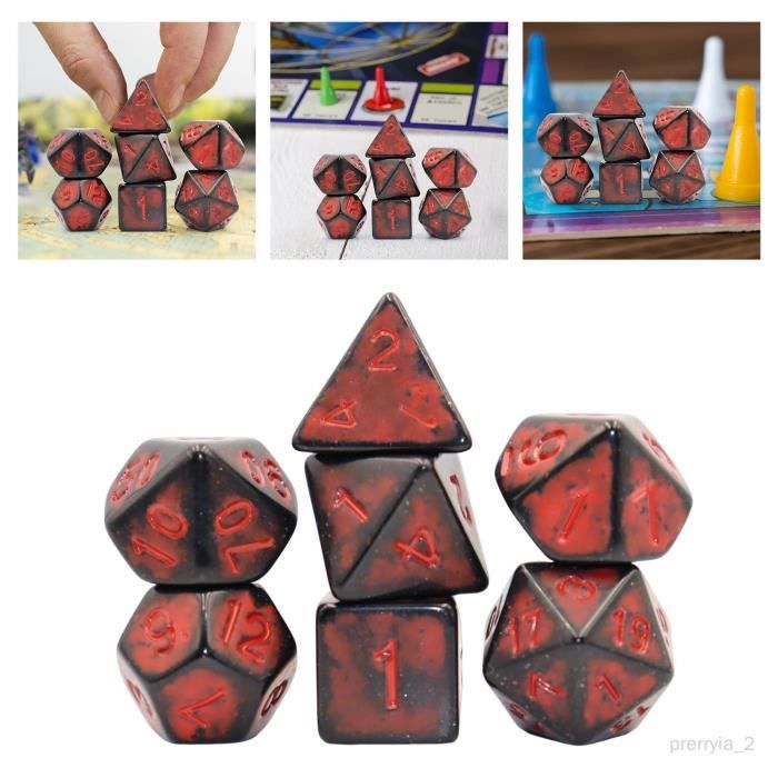 Lot De 25 Dés Polyédriques Acrylique Transparent 4 Faces Pour Jeux De Rôle - Dés RPG Colorés