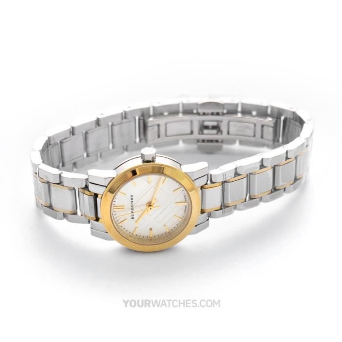 Burberry BU9217 Brand New Silver Dial Lady s Watch Genuine