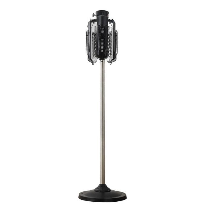Parasol Chauffant FAVEX Sirmione - Électrique Noir 2100W - 3 Puissances - Pour Extérieur 8m²