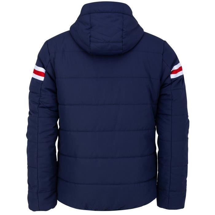 Doudoune psg top noir et rouge