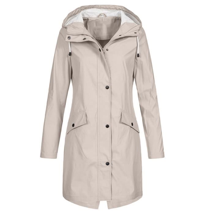 Trench femme à best sale capuche