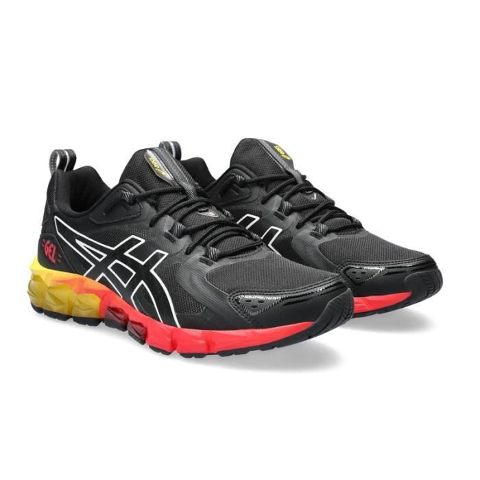 Asics noir et shop jaune