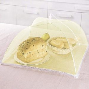 Cloche Alimentaire Rectangulaire En Maille ABOOFAN - Protection Réutilisable Pour Pique-nique, Camping Et Cuisine (47.5x34x17 Cm)