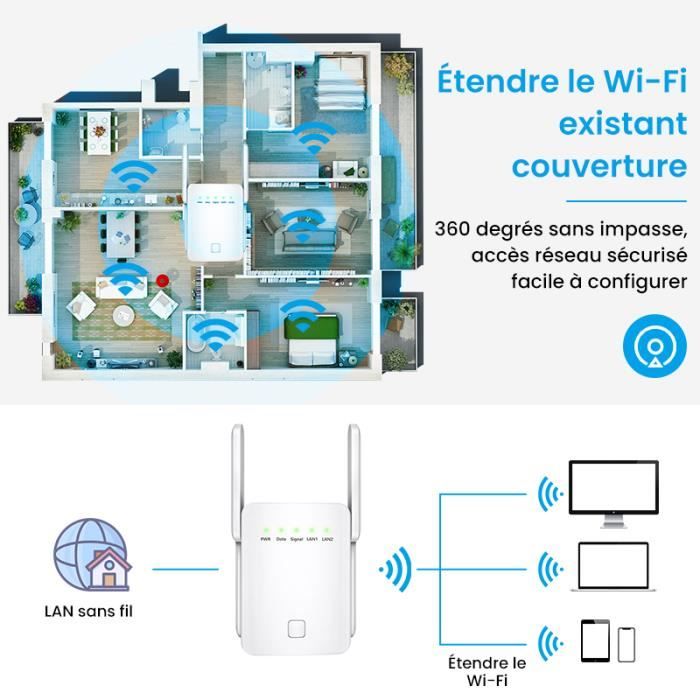 Wifi repeteur prise electrique - Cdiscount