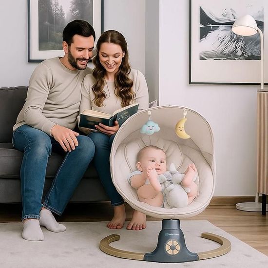 Balancelle Transat Bebe Electrique Sparky Rose Cdiscount Puericulture Eveil Bebe