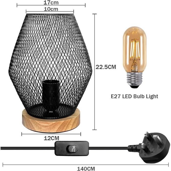 Luminaire et Déco : Comment Intégrer une Lampe Chevet en Métal Noir à –  Delisse