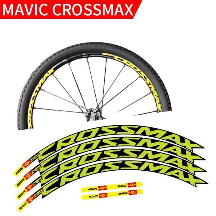 Autocollants Pour Jantes Mavic SLR VTT 29 – Vinyle Laminé, Résiste à L'eau, Soleil Et Rayures