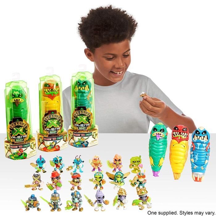 Treasure X Aliens Single Pack (Styles Vary) - Cdiscount Jeux - Jouets