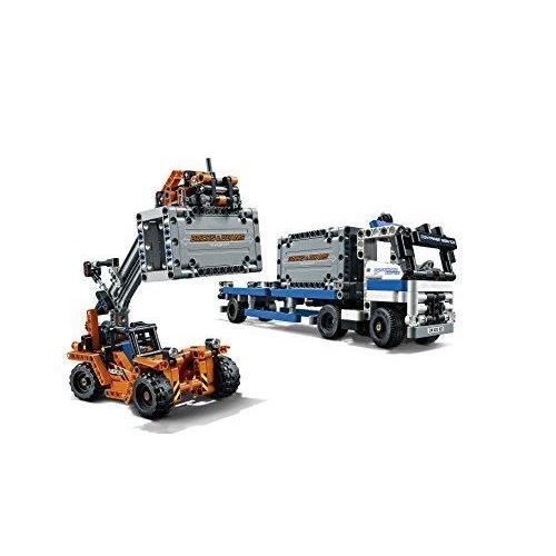 LEGO® Technic - Le Transport de Conteneur - Camion articulé avec grue  charge conteneurs - 631 pièces - Cdiscount Jeux - Jouets
