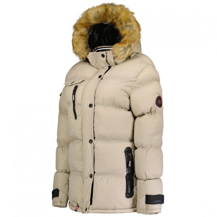 GEOGRAPHICAL NORWAY CLEMENT doudoune pour femme Beige Femme