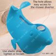 TD® protection robinet baignoire bebe universel couvercle pour bain phoque enfants douche securite housse bleu jouet animal-3