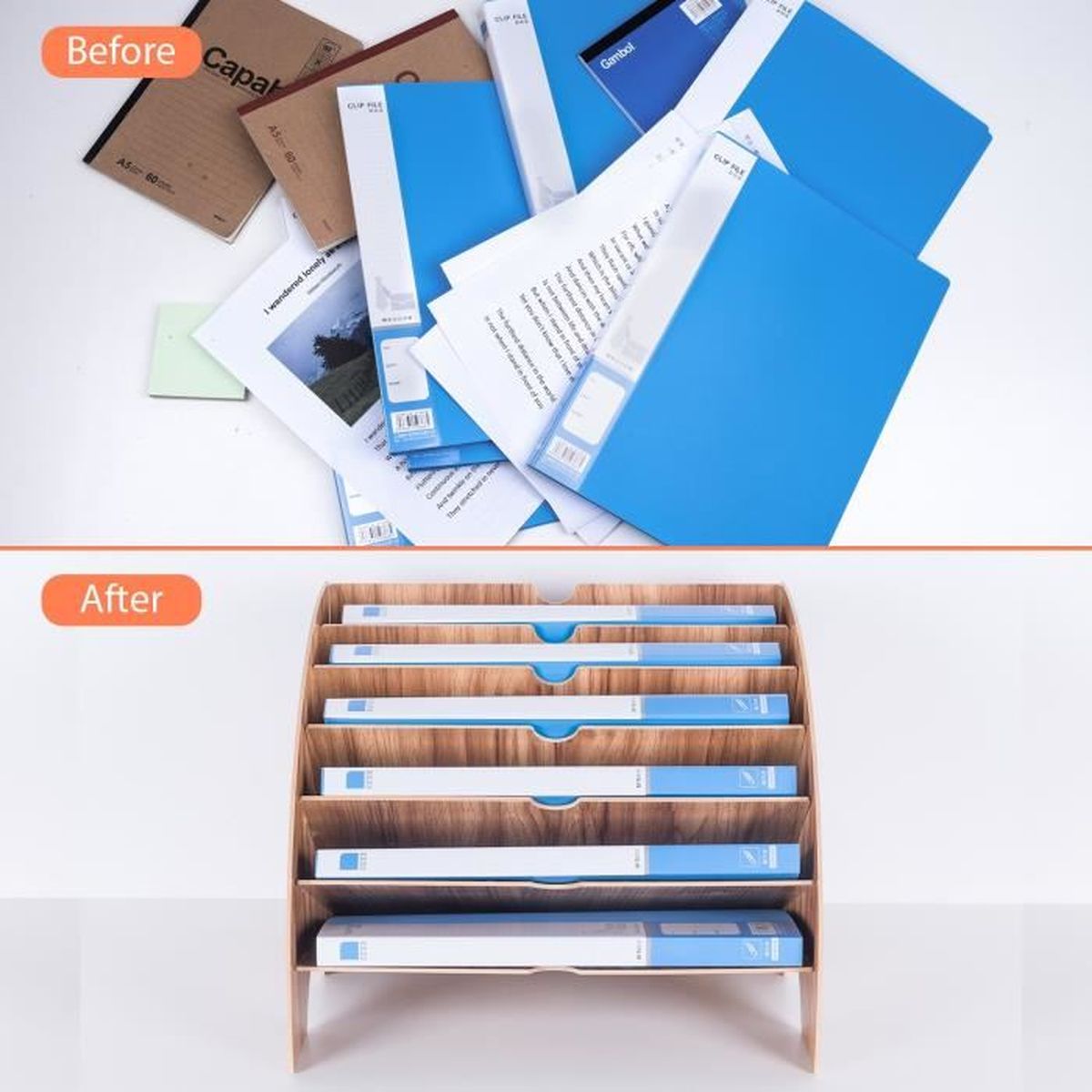 * 1 36,1 26 Cm LCSHAN Boîtier De Stockage De Fichier De Tiroir De Bureau De Bureau Boîte De Rangement A4 De Stockage De Fichier avec Verrou 27