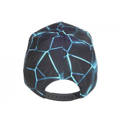 Casquette Baseball Hip Hop Honour Enfant - Design Bleu Et Noir New York - Taille Unique 7-12 Ans