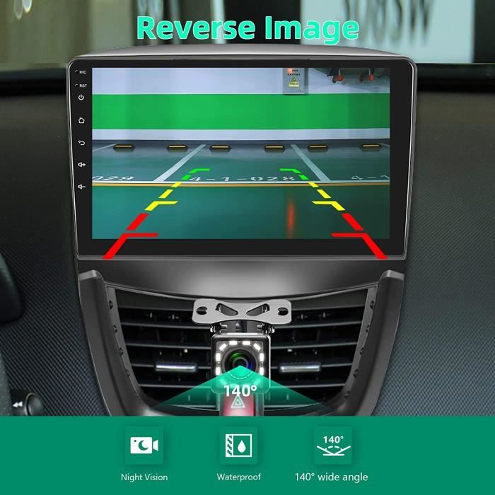 Android Peugeot 207 avec navigation radio - Sofimep