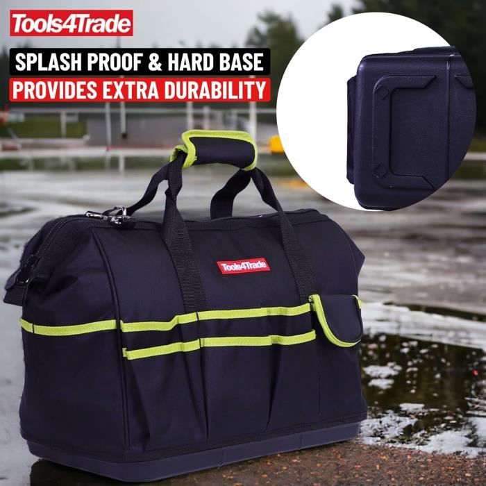 Tools4trade Tools4Trade Sac À Outils En Polyester De 45,7 Cm Avec Base Rigide ...
