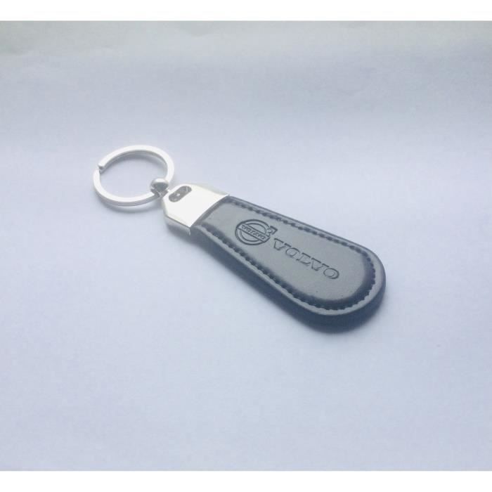 Porte-Clés Volvo Métal Argenté - Modèles C40, S60, S90, V60, V90, 144, 123, 240, 245 - Neuf