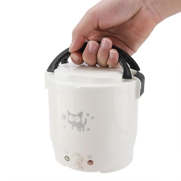 EBTOOLS cuiseur vapeur Cuiseur à riz multifonctionnel portable électrique  12V 100W 1L pour voitures (blanc) - Cdiscount Electroménager