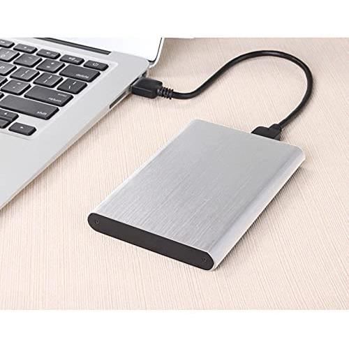 Portable 1TB Type-c USB 3.0 Disque dur de stockage externe haute vitesse  pour ordinateur portable / ordinateur de bureau / mac