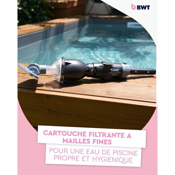 BWT Aspirateur de piscine sans fil FSA200 avec perche télescopique — free download