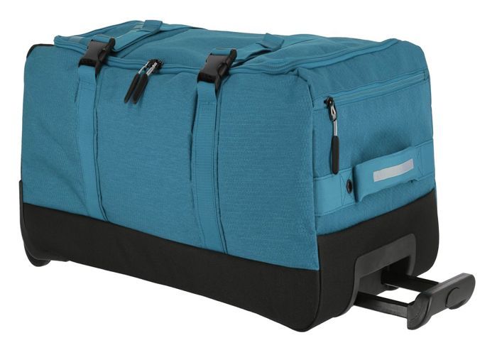 Travelite Kick Off - Sac De Voyage à Roulettes XL 120L + Trousse De Toilette, Bleu Pétrole, Sport & Loisirs