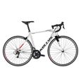 Vélo de route Kellys Arc 30 - blanc - Taille L - Cadre en aluminium, fourche en carbone, 18 vitesses-0